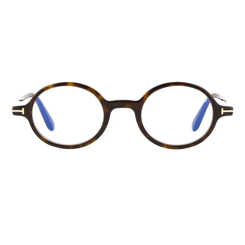 Armação para Óculos de Grau Masculina Tom Ford FT5975-B Tartaruga escura