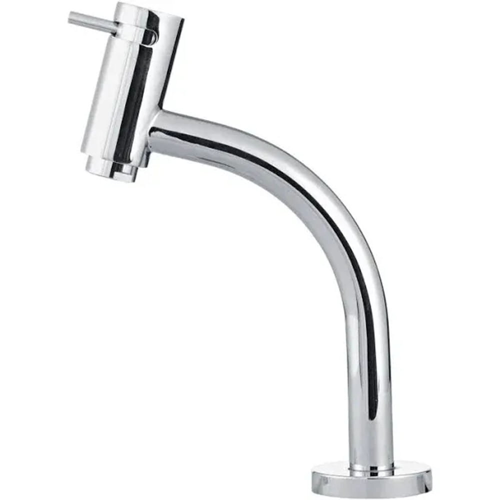Torneira para Lavatório de Mesa Bica Baixa Basic Celite Cromada Torneira Lavatório Mesa Bica baixa Basic Celite