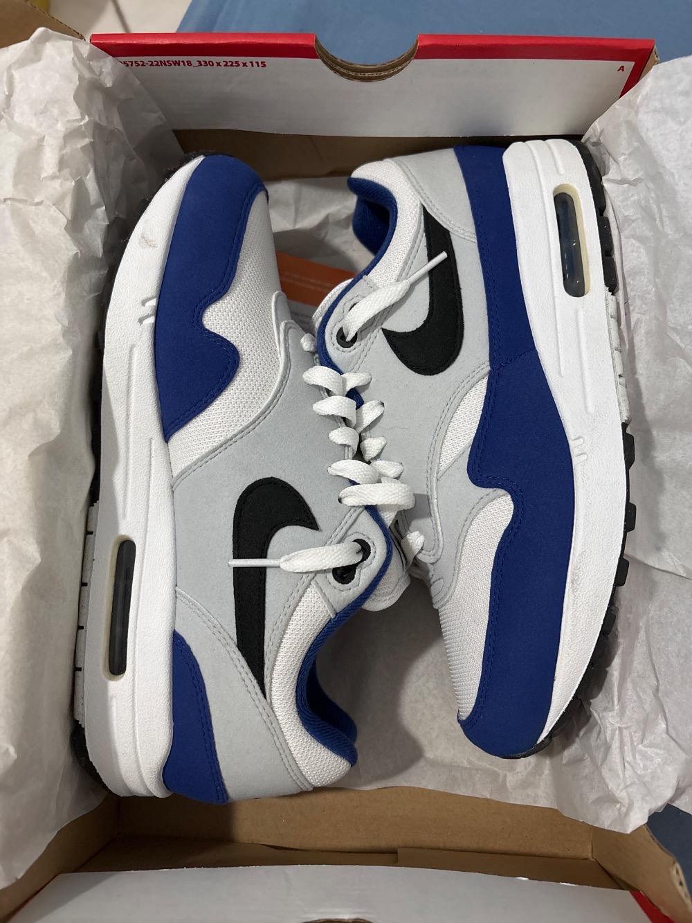Nike Air Max 1 Deep Royal Blue — 40, Usado