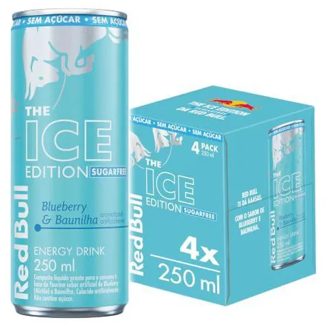 Red Bull Ice Edition Blueberry Baunilha 250ml