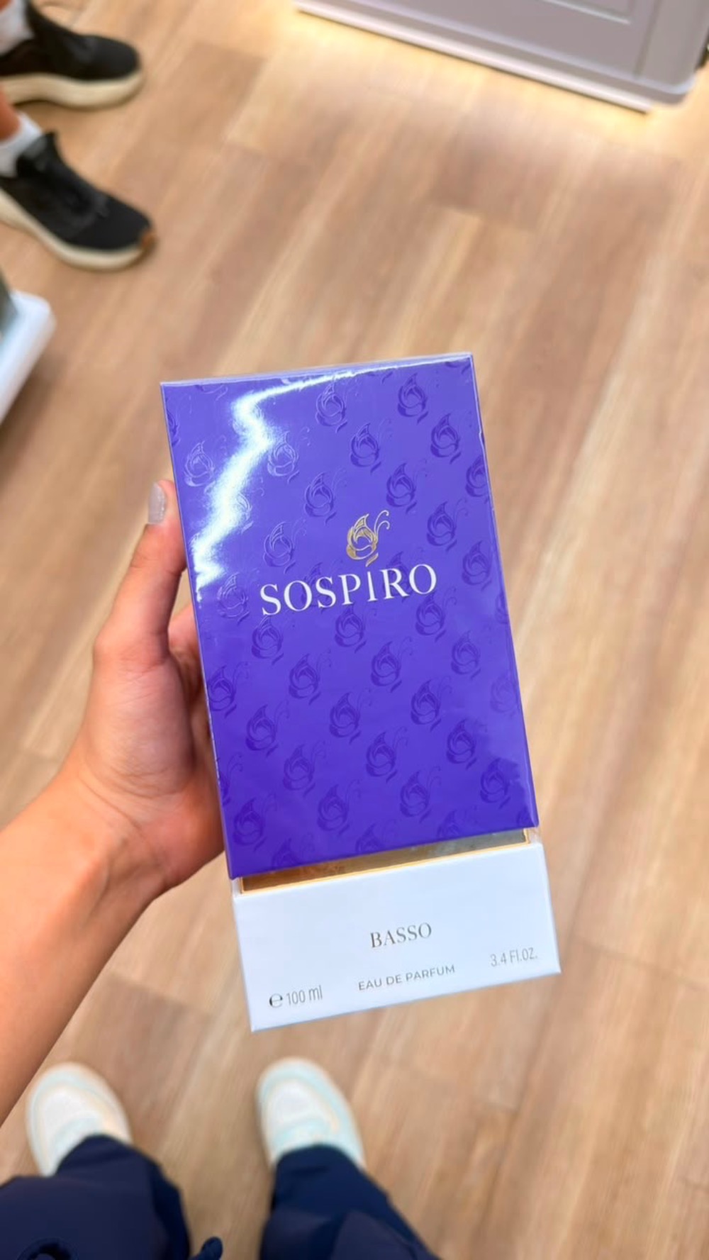 Perfume Sospiro Internacional Basso Eau De Parfum 100ml — único, Novo