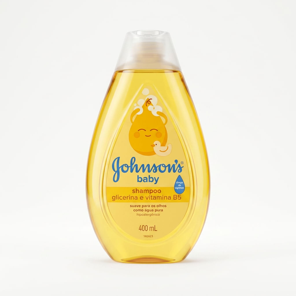 SHAMPOO PARA BEBÊ JOHNSON`S BABY DE GLICERINA 400ML