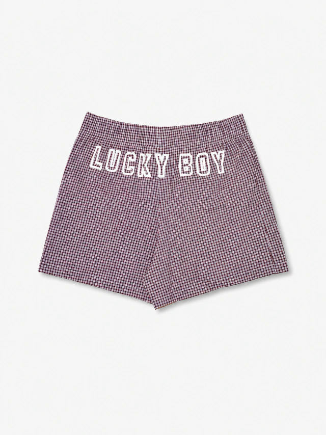 Samba Canção Sopro Lucky Boy Vermelha — M / G / XG, Novo