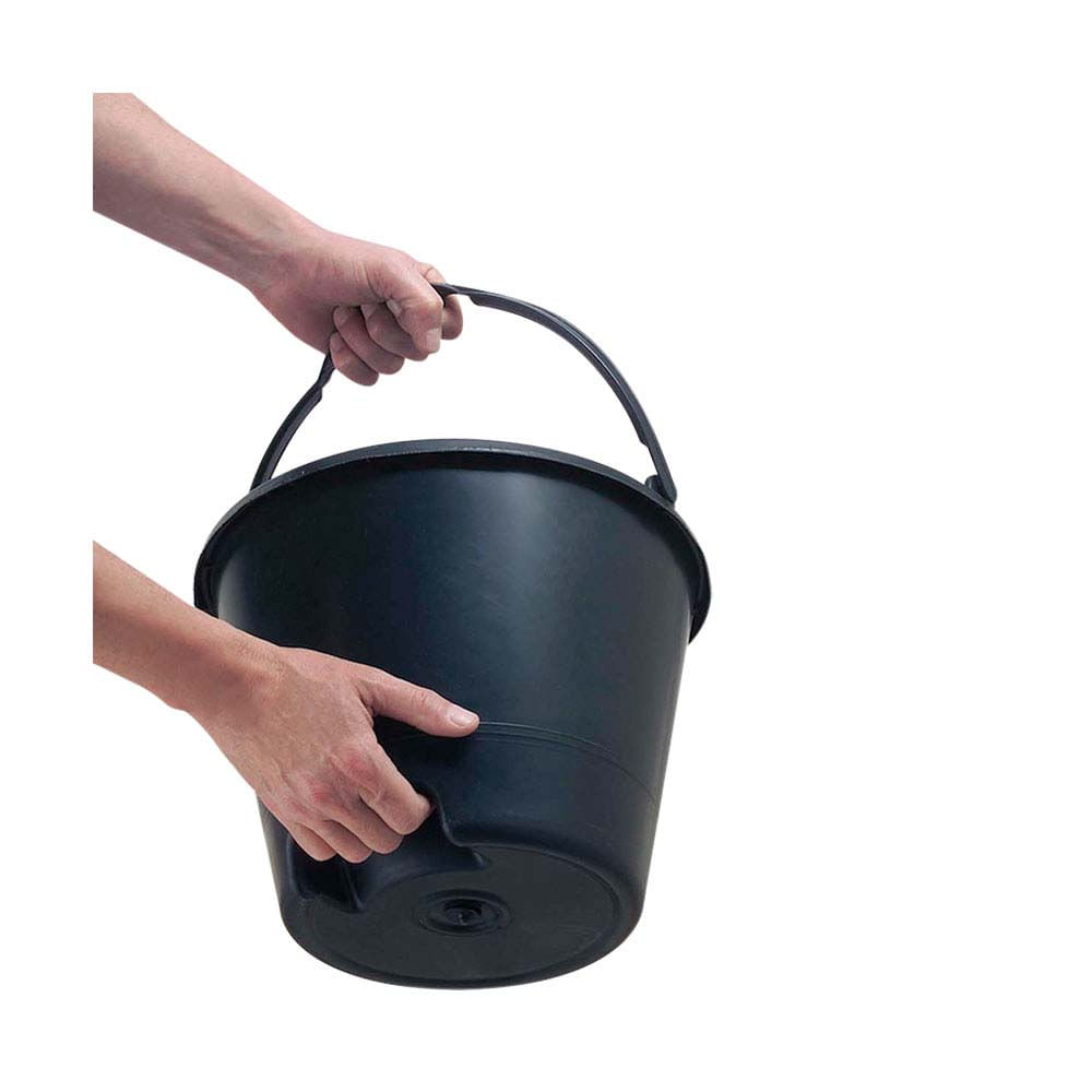 Balde Plástico Preto Cortag