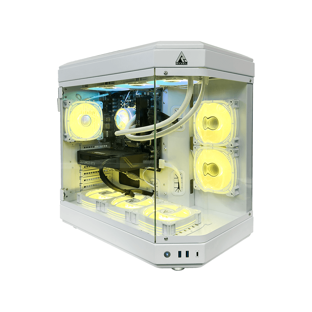 Pc Gamer Ryzen 5 5500, 16GB 3200Mhz, (RTX 4060 8GB), B550M, SSD 480GB, 600W 80 Plus, Water Cooler White 240mm - NLI88046