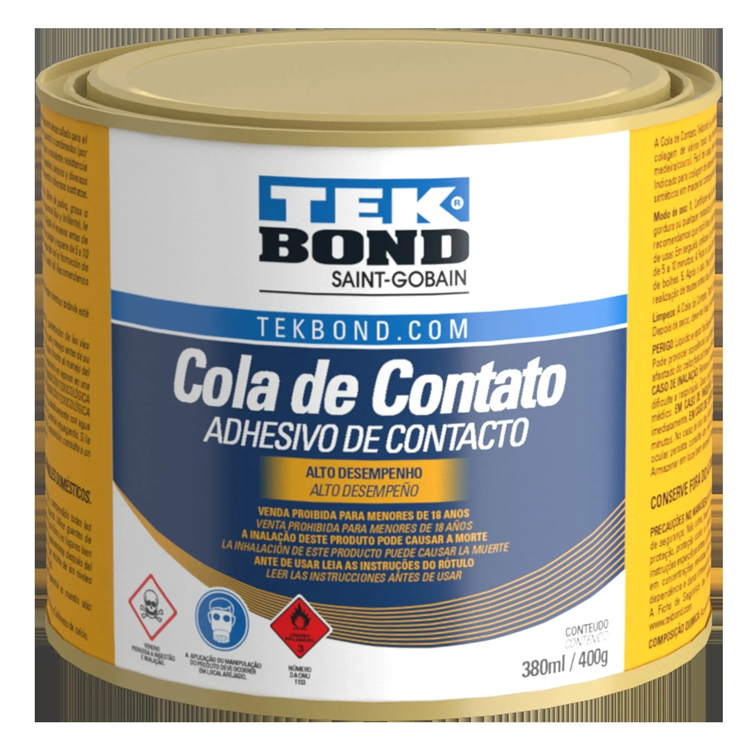 Cola de Contato 400g Tekbond
