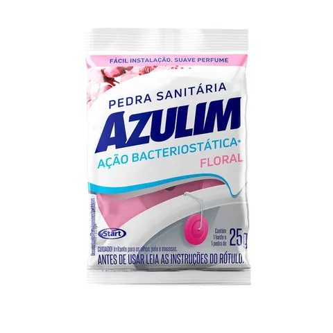 Pedra Sanitária Floral 25 g - Azulim
