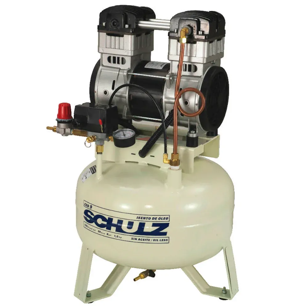 Motocompressor Isento de Oléo 220V 30L 1,5hp 9pcm Schulz