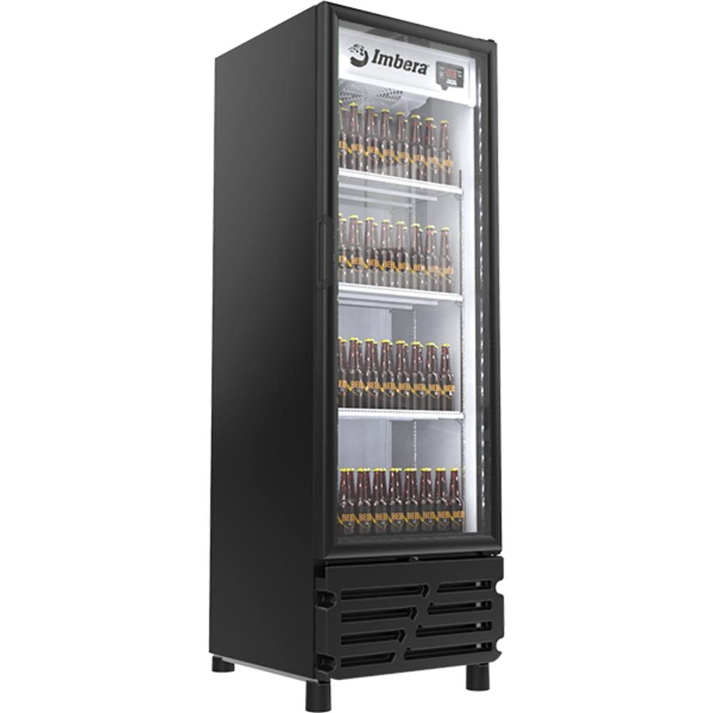 Cervejeira Imbera 569 Litros Porta de Vidro Preto CCV355-220V