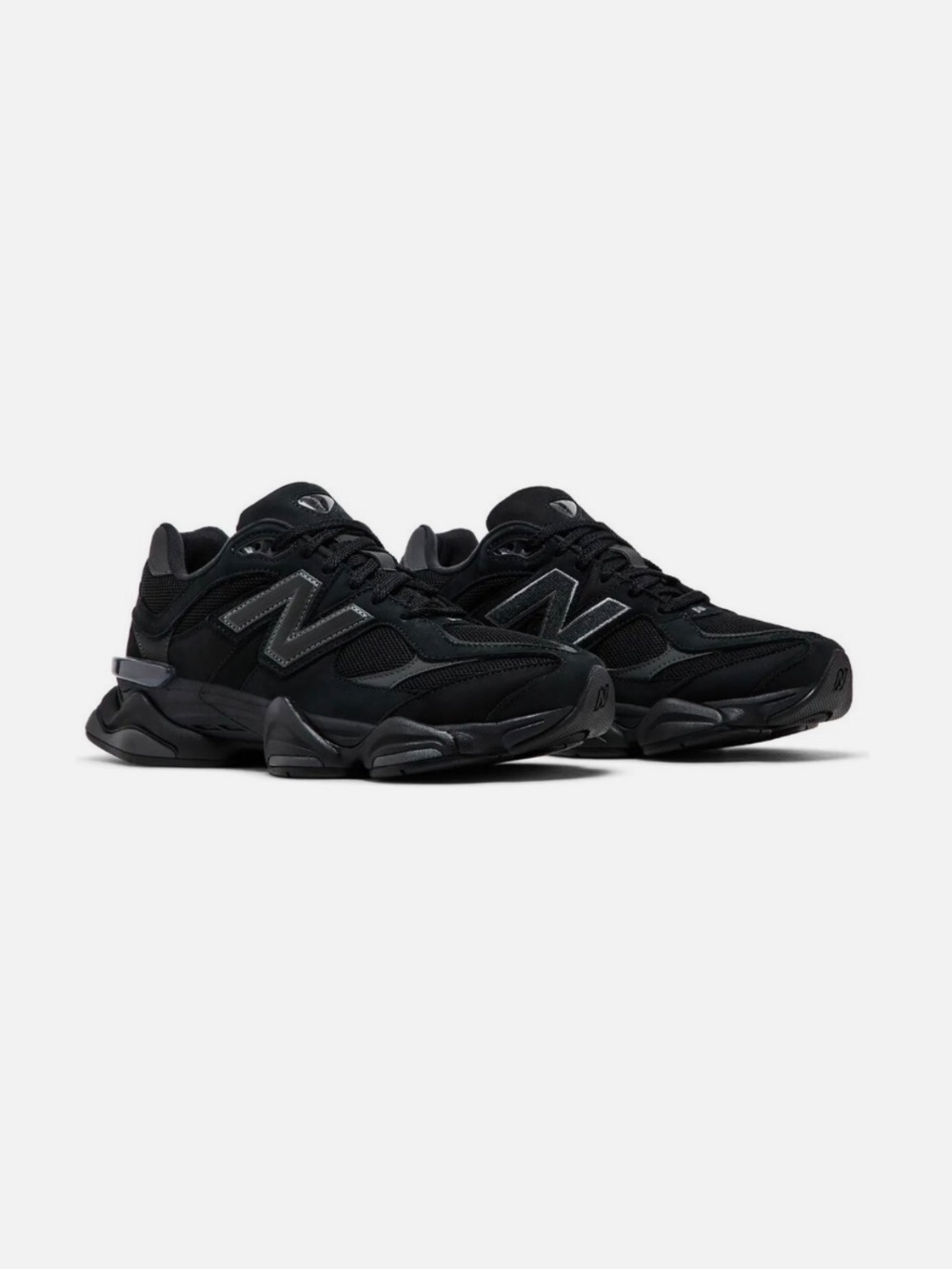 New Balance 9060 Triple Black — 46, Novo