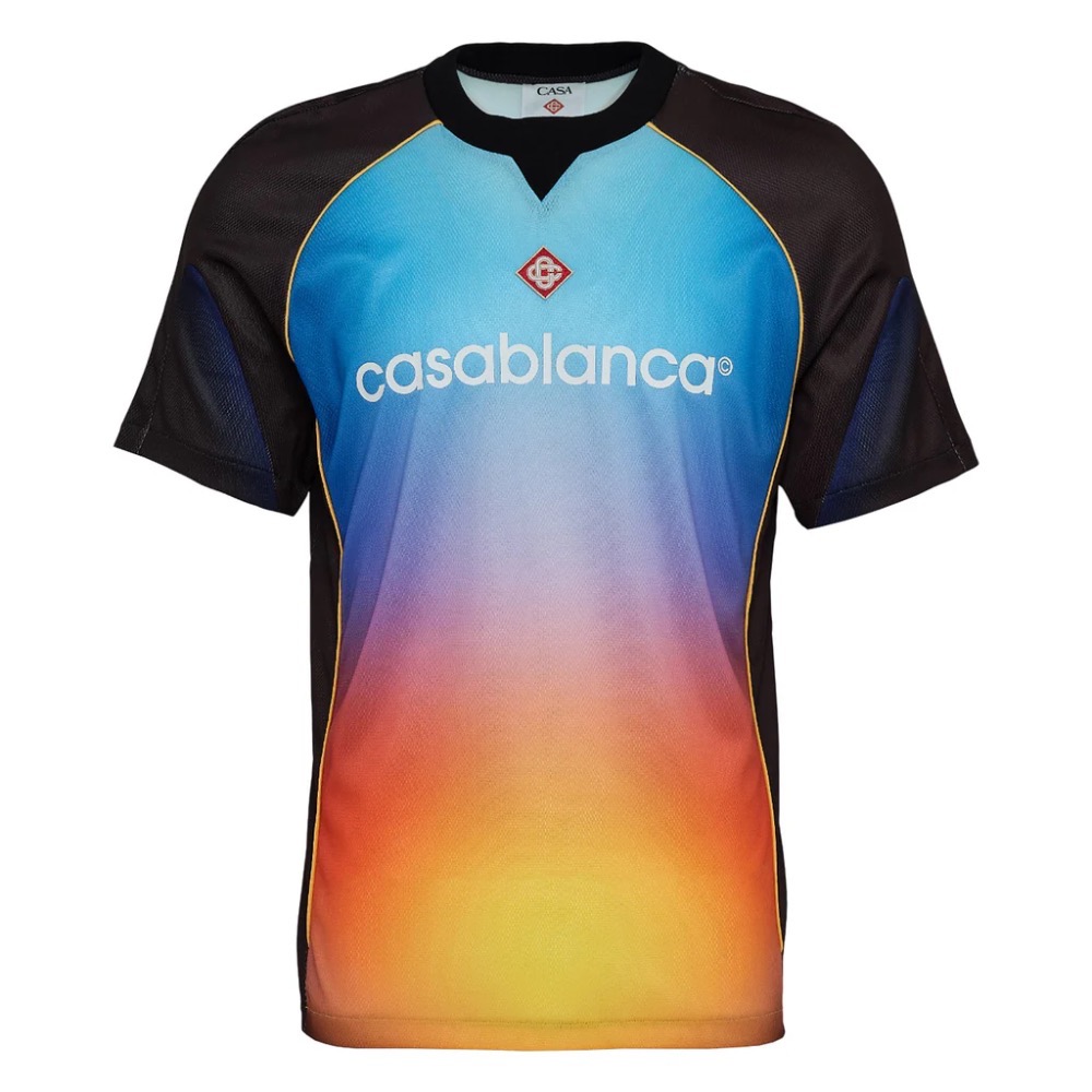 Camiseta Casablanca Gradient Football Blue — G, Novo