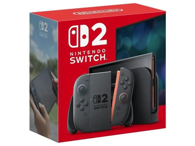 Nintendo Switch 2 256GB Controles Joy-Con Preto Vermelho