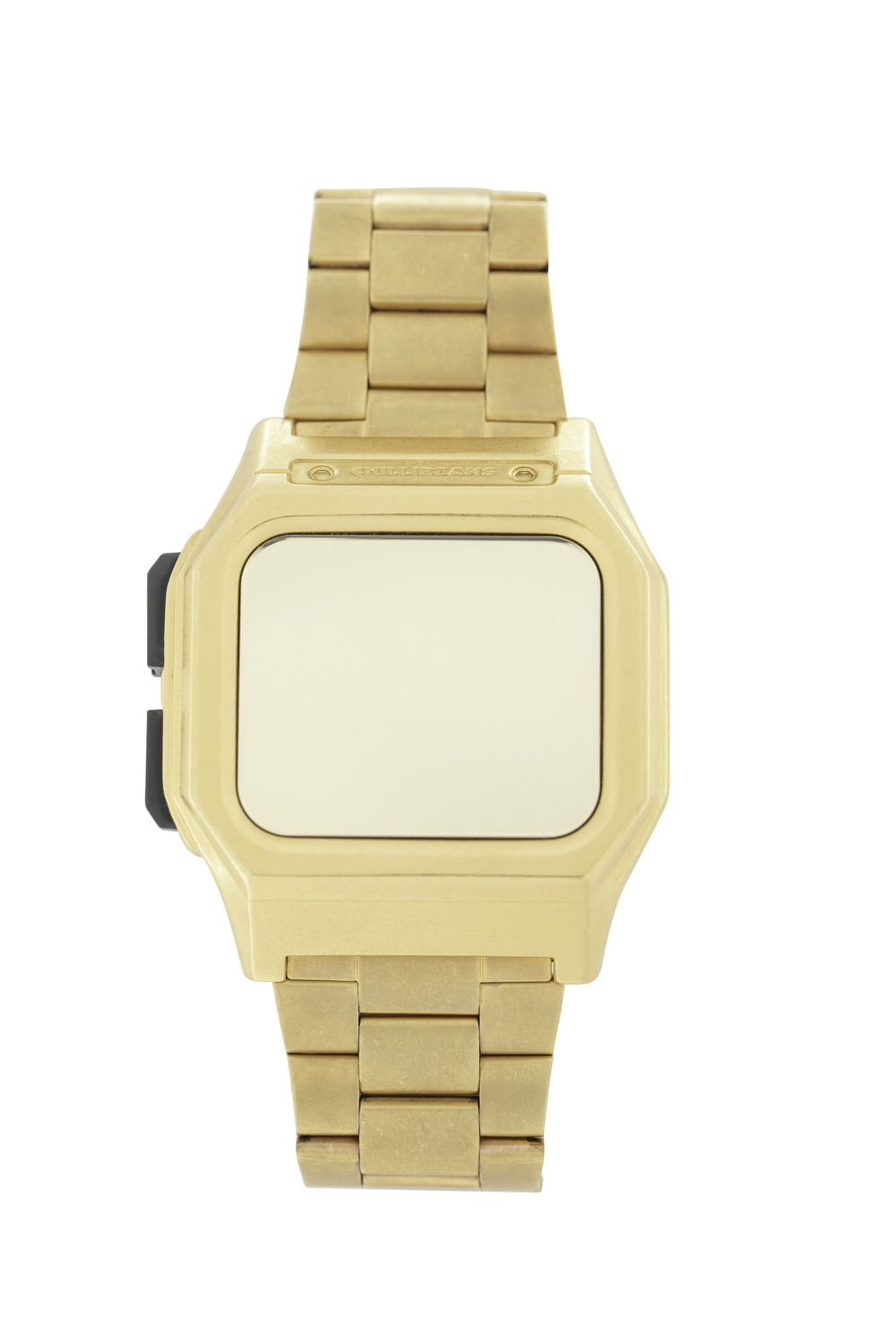Relógio Digital Masculino Chilli Beans Vintage Metal Dourado RE.MT.1499.2121 G