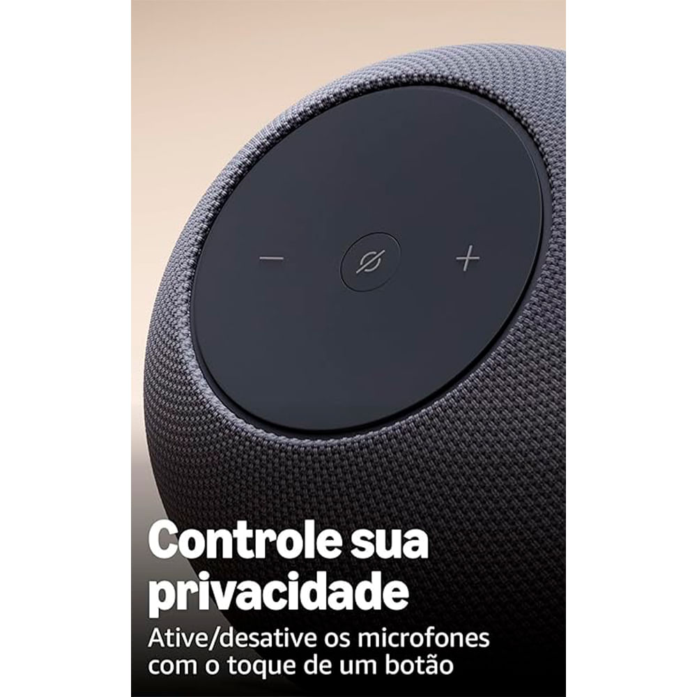 Foto 2 de Echo Studio (2° Geração) Smart Speaker com Alexa Amazon Grafite