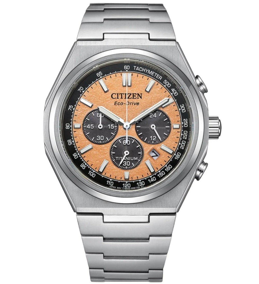 Relógio Citizen Zenshin 42,5mm — Único, Novo