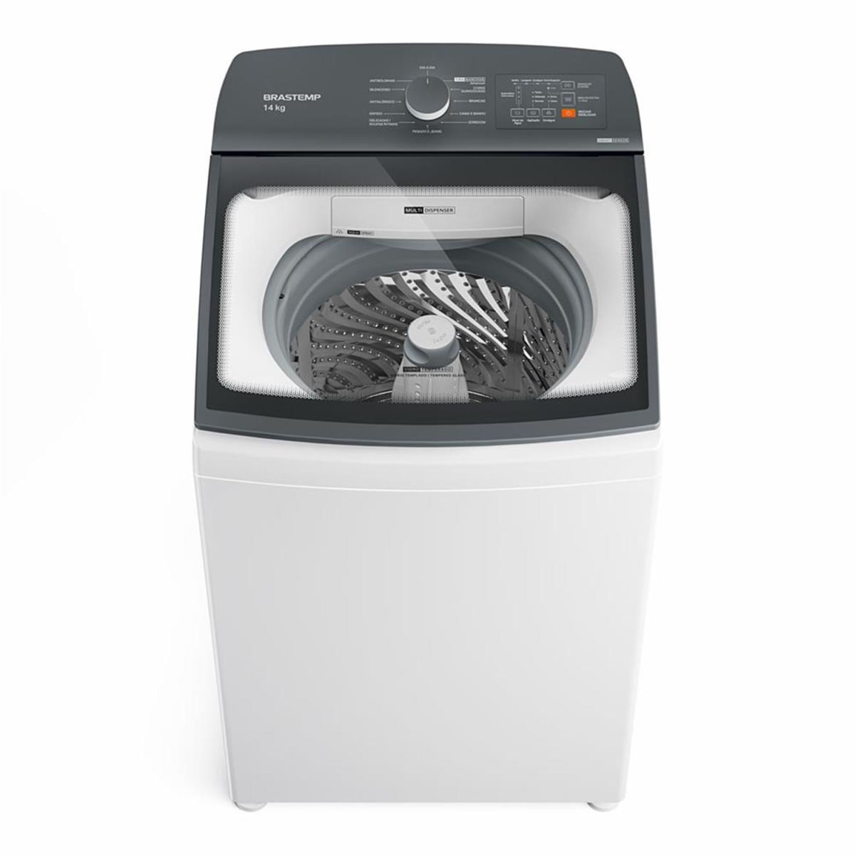 Máquina de Lavar Brastemp 14Kg Branca com Ciclo Tira Manchas Advanced e Smart Sensor - BWK14BB 110