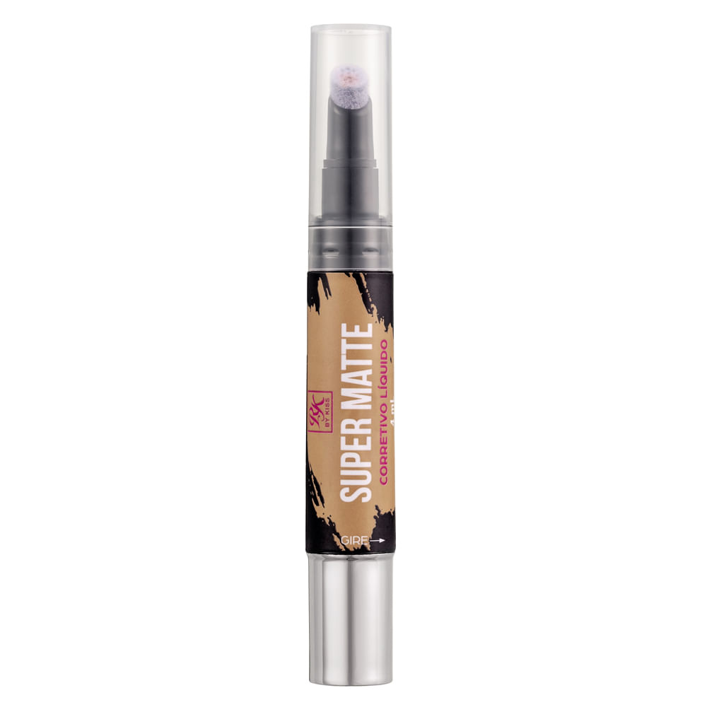 Ruby Kisses Corretivo Líquido Super Matte — Marrom