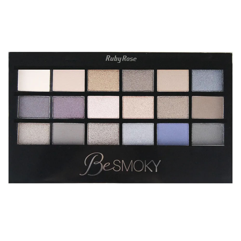 Paleta de Sombras Ruby Rose - Besmoky — Kit