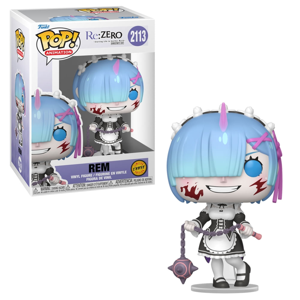Foto 4 de Boneco Funko Pop! Re:Zero - Rem com Chase