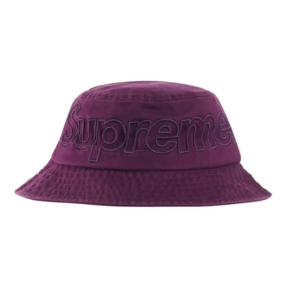Chapéu Supreme Outline Crusher Dark Purple — M, Novo