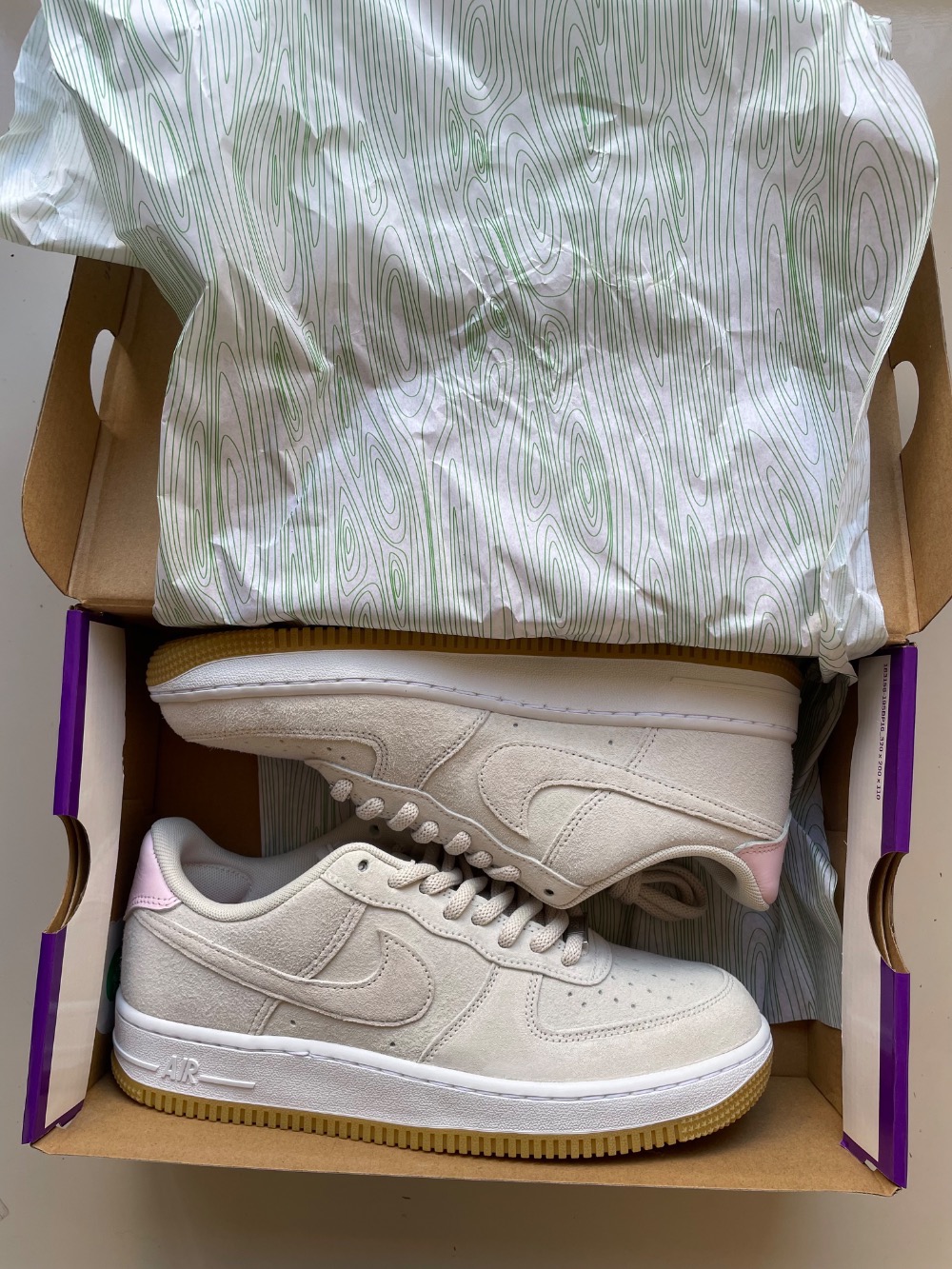 Nike SB Air Force 1 Low Light Orewood Brown Pink Foam — 43, Novo