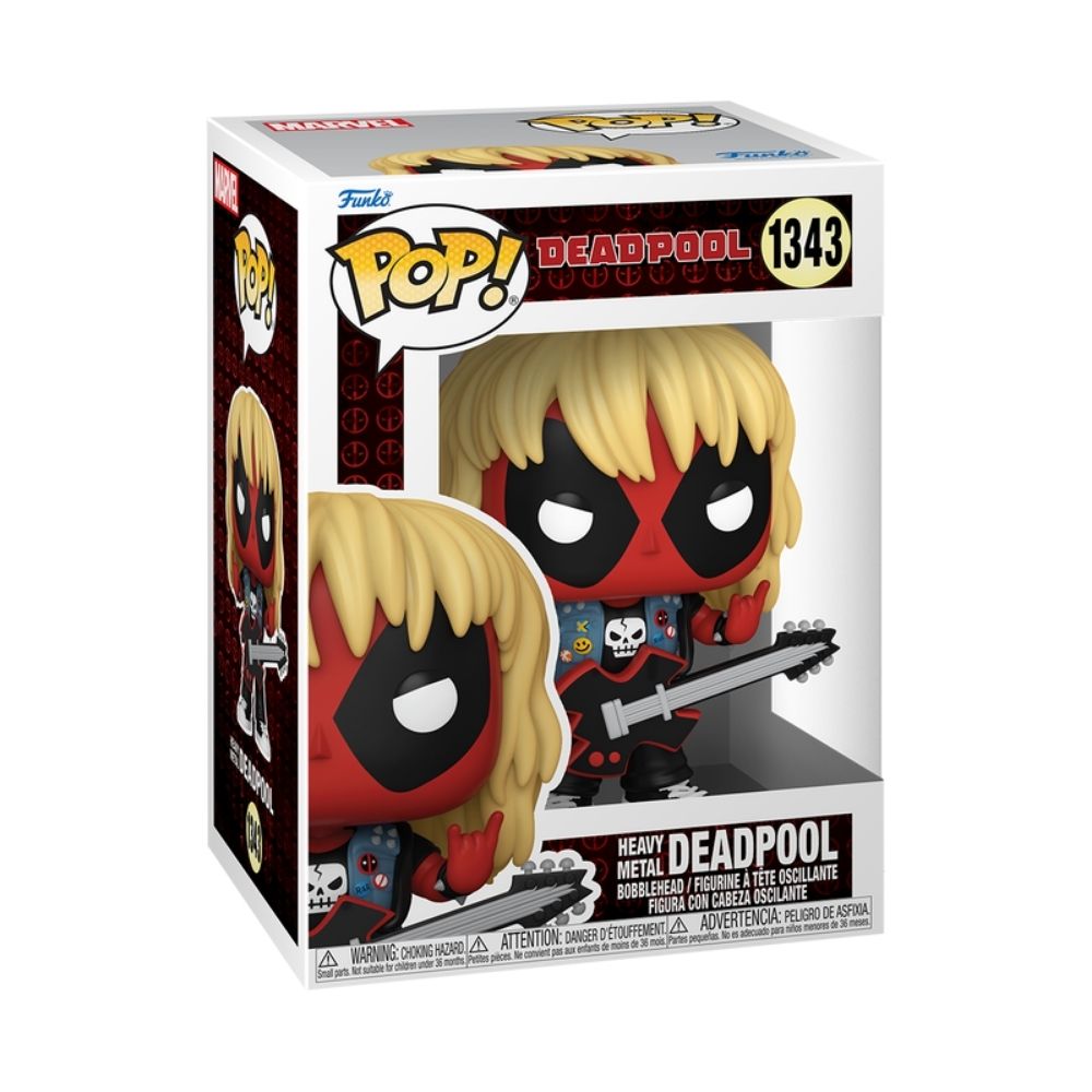 Foto 2 de Boneco Funko POP! Marvel - Deadpool Heavy Metal