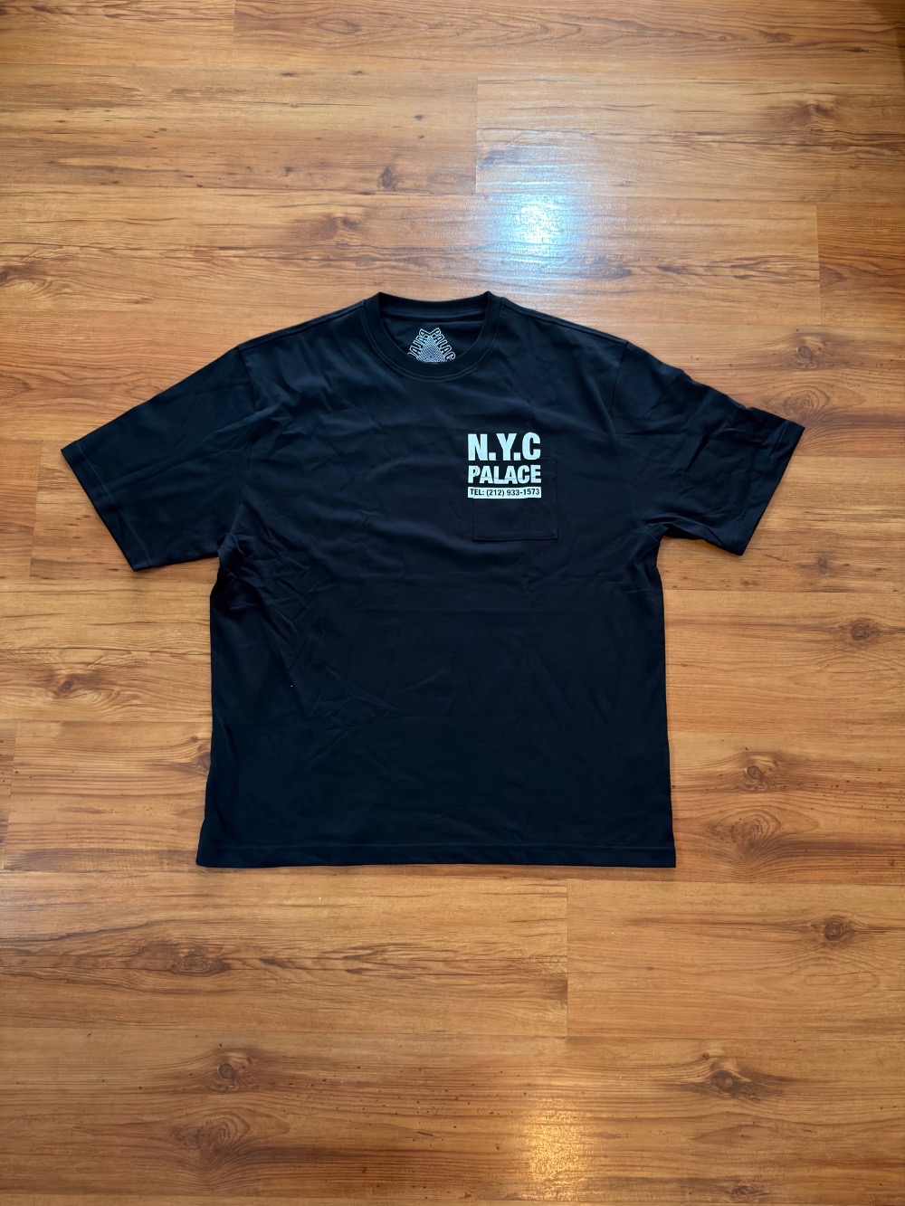 Camiseta Palace Shop Numbers Black — XG, Novo