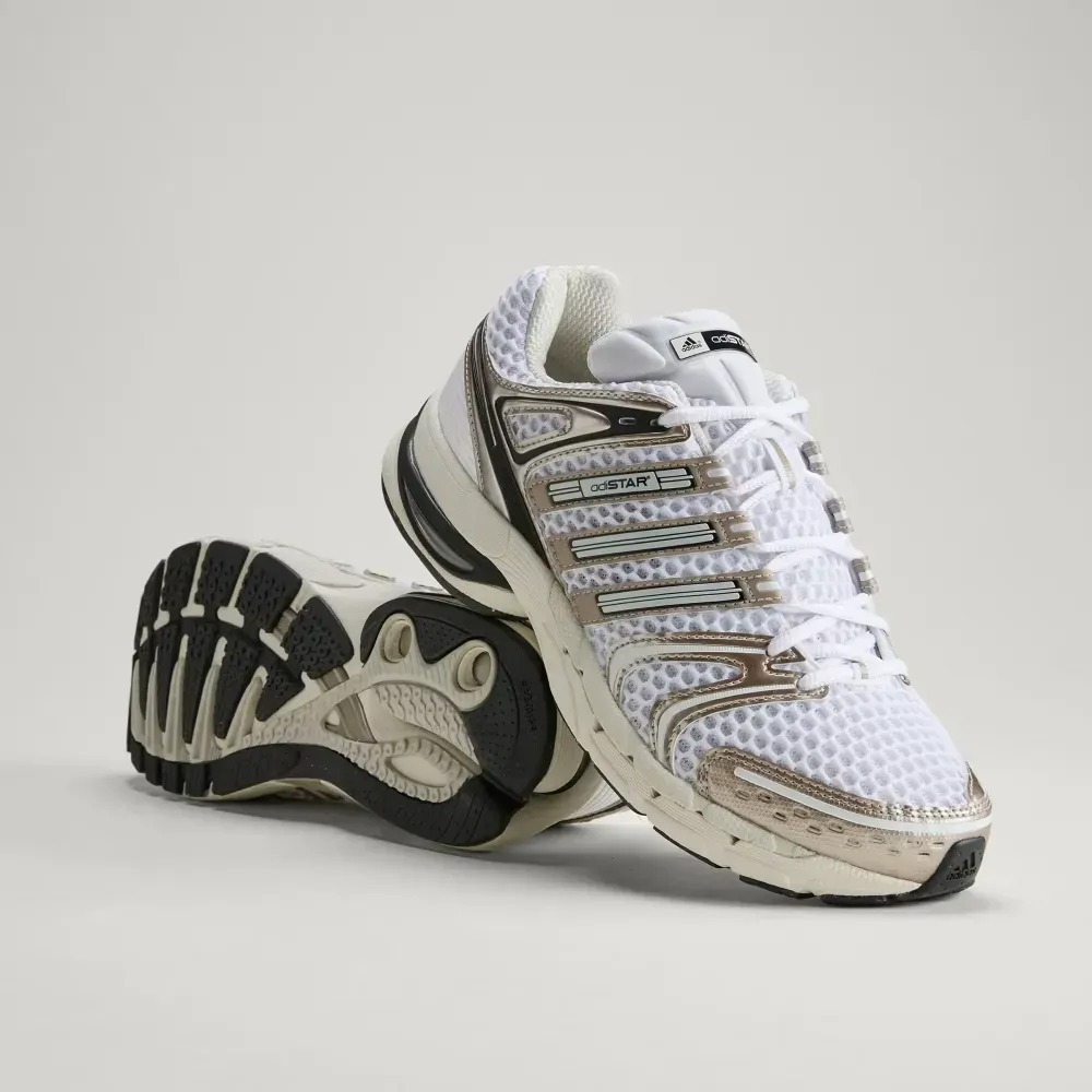 adidas Adistar Control 5 Cloud White Orbit Grey Champagne Met. — 37 / 38 / 39 / 40 / 41 / 42 / 43, Novo