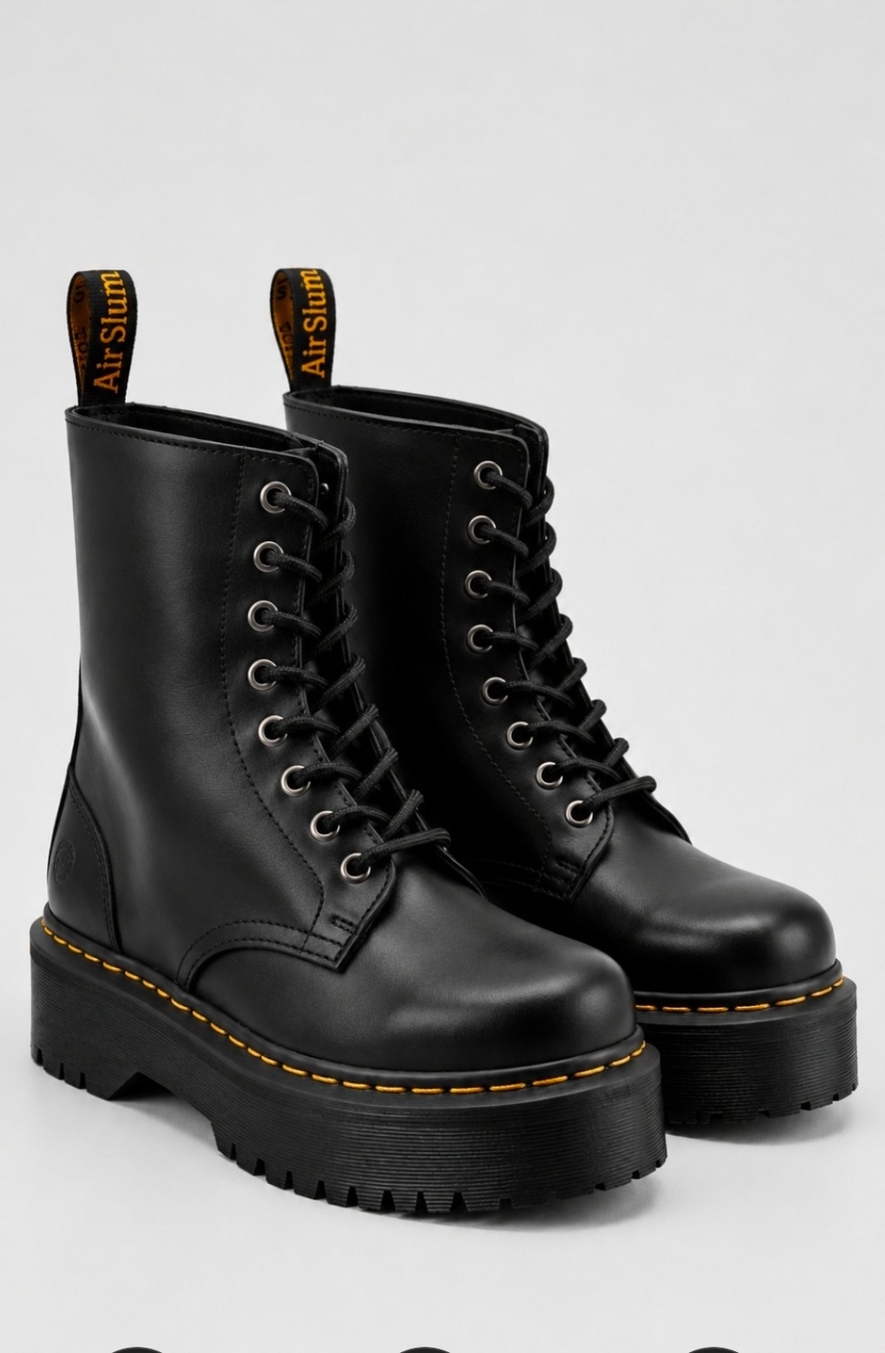 Bota Slum Brand Lincoln Black — 44 / 43 / 42 / 41 / 40 / 39 / 38 / 37 / 36, Novo