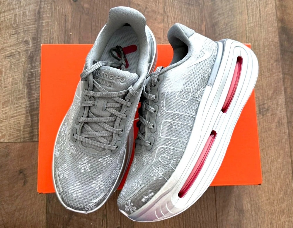 Nike Vomero Premium Geyser Grey Metallic Silver — 35, Novo