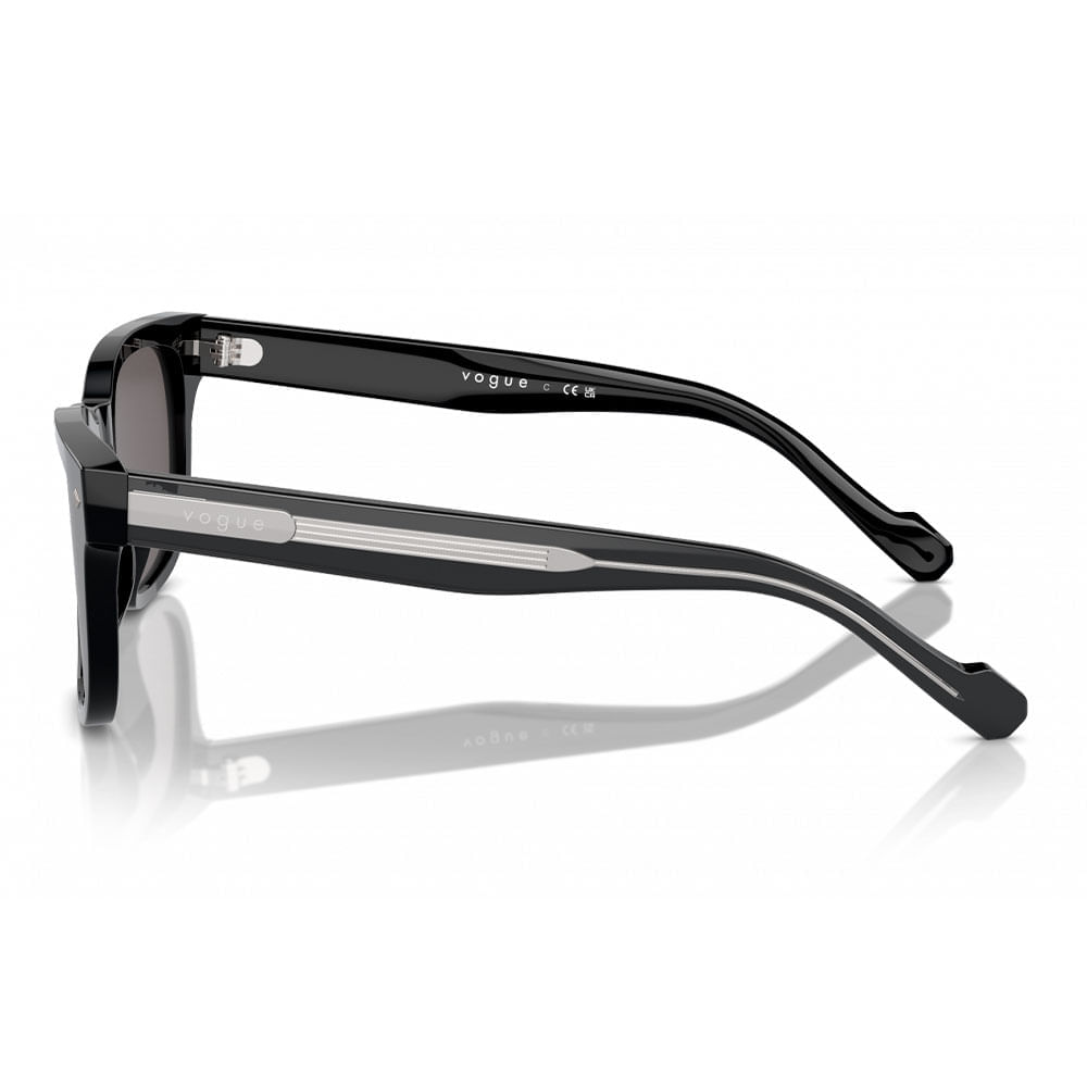 Foto 3 de Óculos de Sol Masculino Vogue Quadrado VO5571S W44/87 Cor Preto