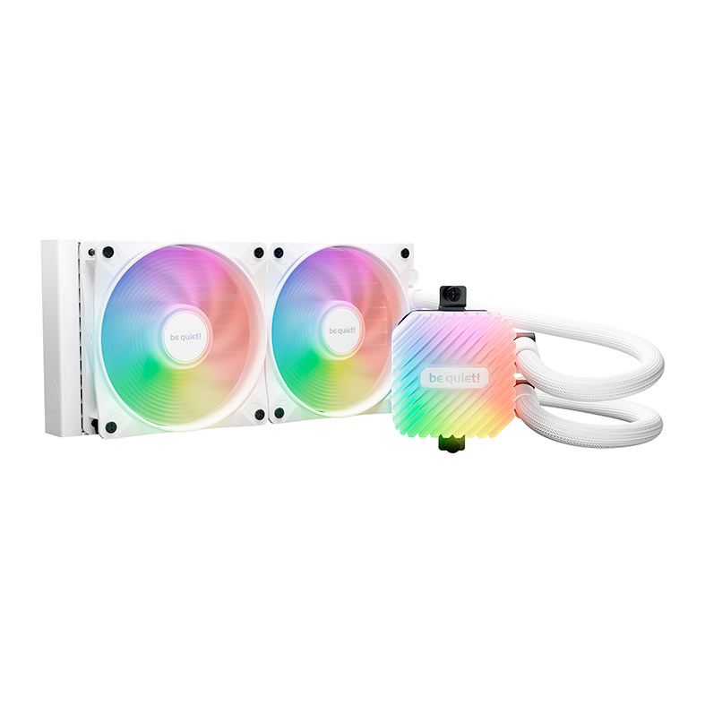 Water Cooler Be Quiet! Light Loop, ARGB, 240mm, Branco, BW021