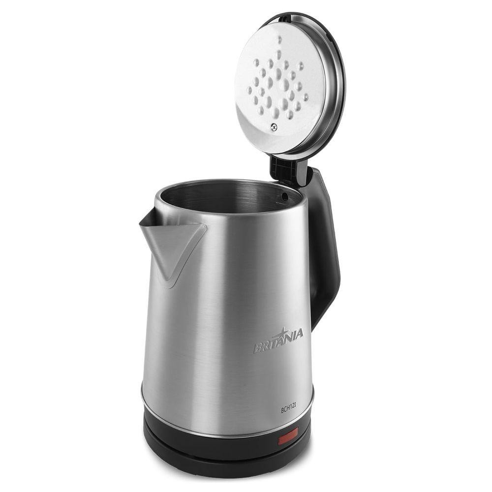 Foto 2 de Chaleira Elétrica Britânia BCH12I 1,9L Inox Automática 110V