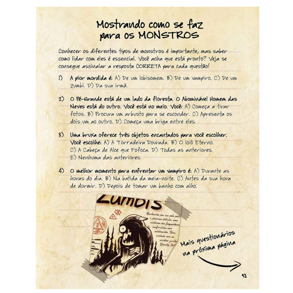 Foto 4 de Gravity Falls Guia de Mistério e Diversão Dipper e Mabel