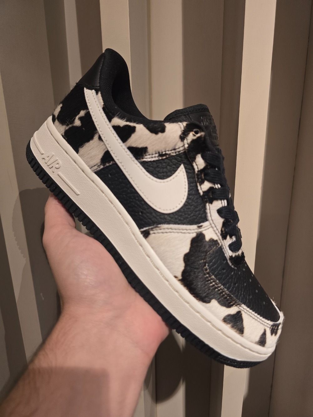 Nike Air Force 1 Low Cow Print — 34 / 35 / 36 / 37 / 38, Novo