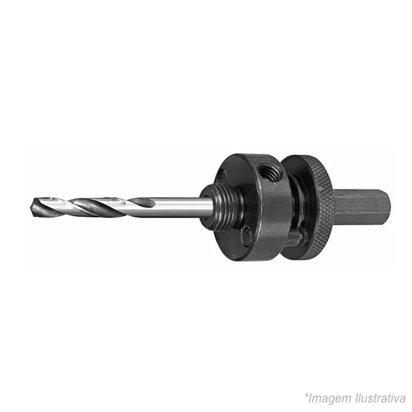 BROCA C/SUPORTE P/SERRA COPO 3/8 E ROSCA 1/2 TRAMONTINA