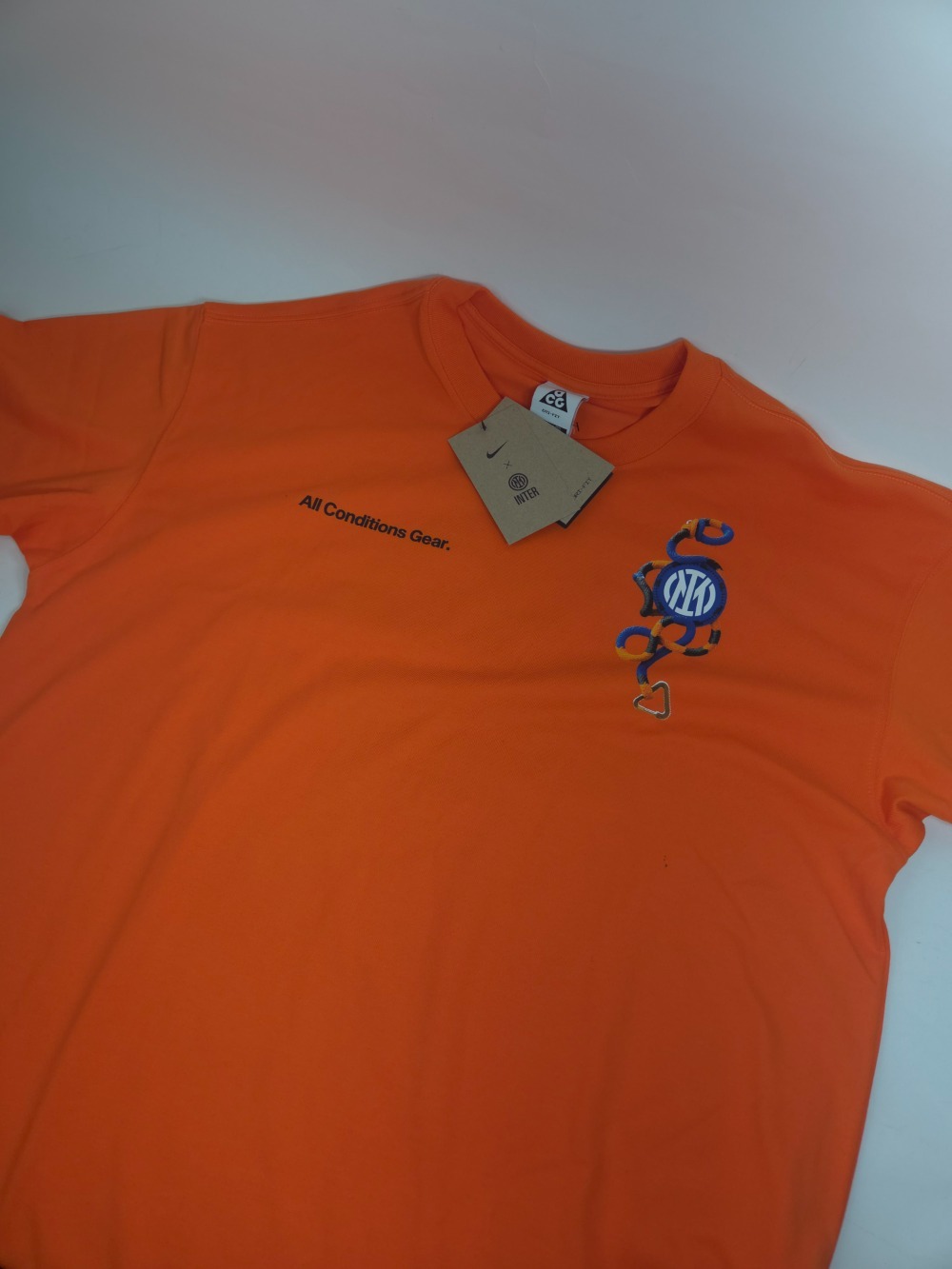 Camiseta Nike ACG Inter Milan Safety Orange — M, Novo