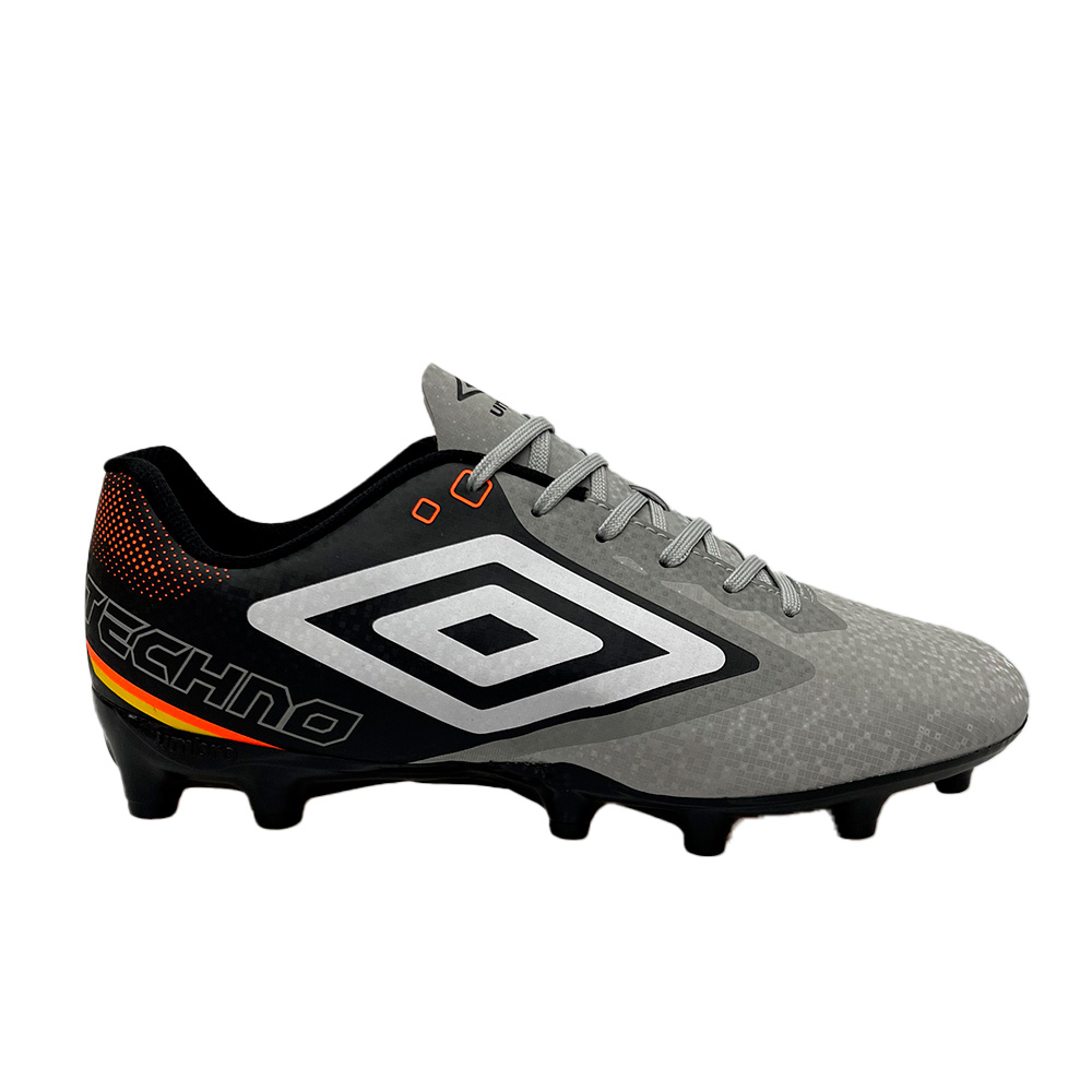 Chuteira Umbro Campo Techno II Black Orange — 39 / 41 / 42 / 43 / 44, Novo