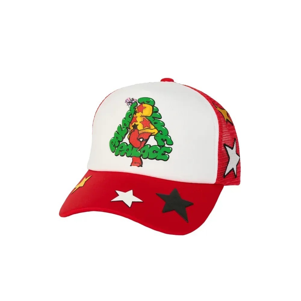 Boné Palace Mark Bodē Trucker Red — Único, Novo