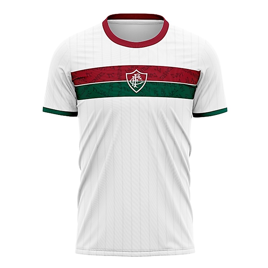 Camisa Fluminense Fc Stencil Licenciada Original Adulto