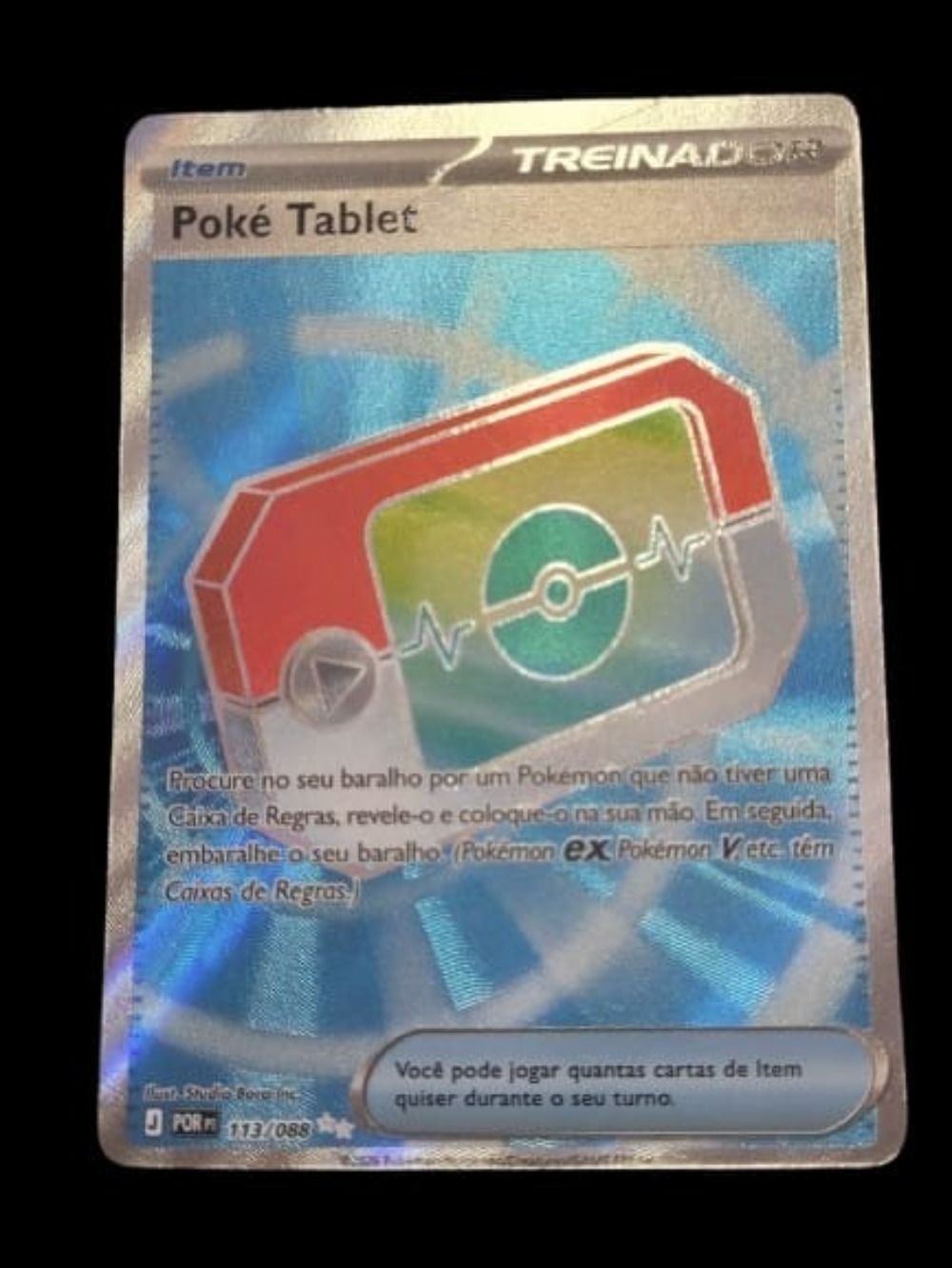 Poké Tablet (113/88) Equilíbrio Perfeito Pokémon TCG — Heavily Played, Usado