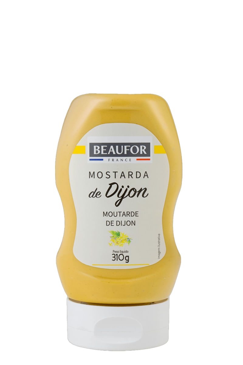 Mostarda Dijon Squeeze 310G Beaufor