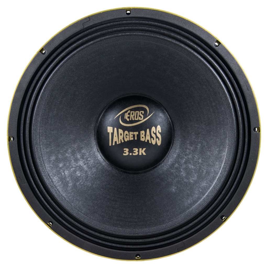 Alto Falante Eros E-18 Target Bass 3.3K 18 Polegadas 1650W RMS 4 Ohms