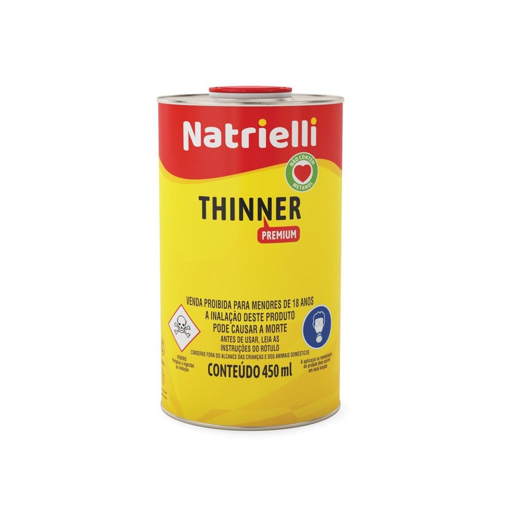 Thinner 8116 Limpeza E Diluição 450Ml Natrielli