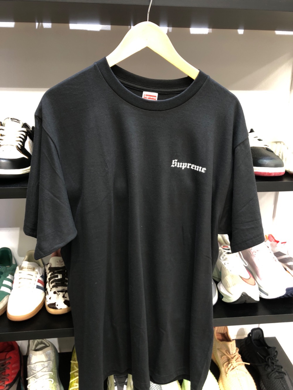 Camiseta Supreme Paris Is Burning Black SS26-W18 — M, Novo