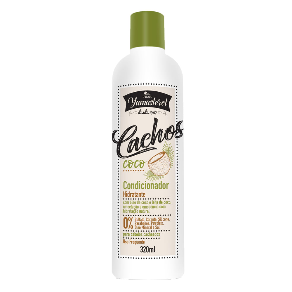 Yamasterol Cachos Coco Yamá - Condicionador — 320ml