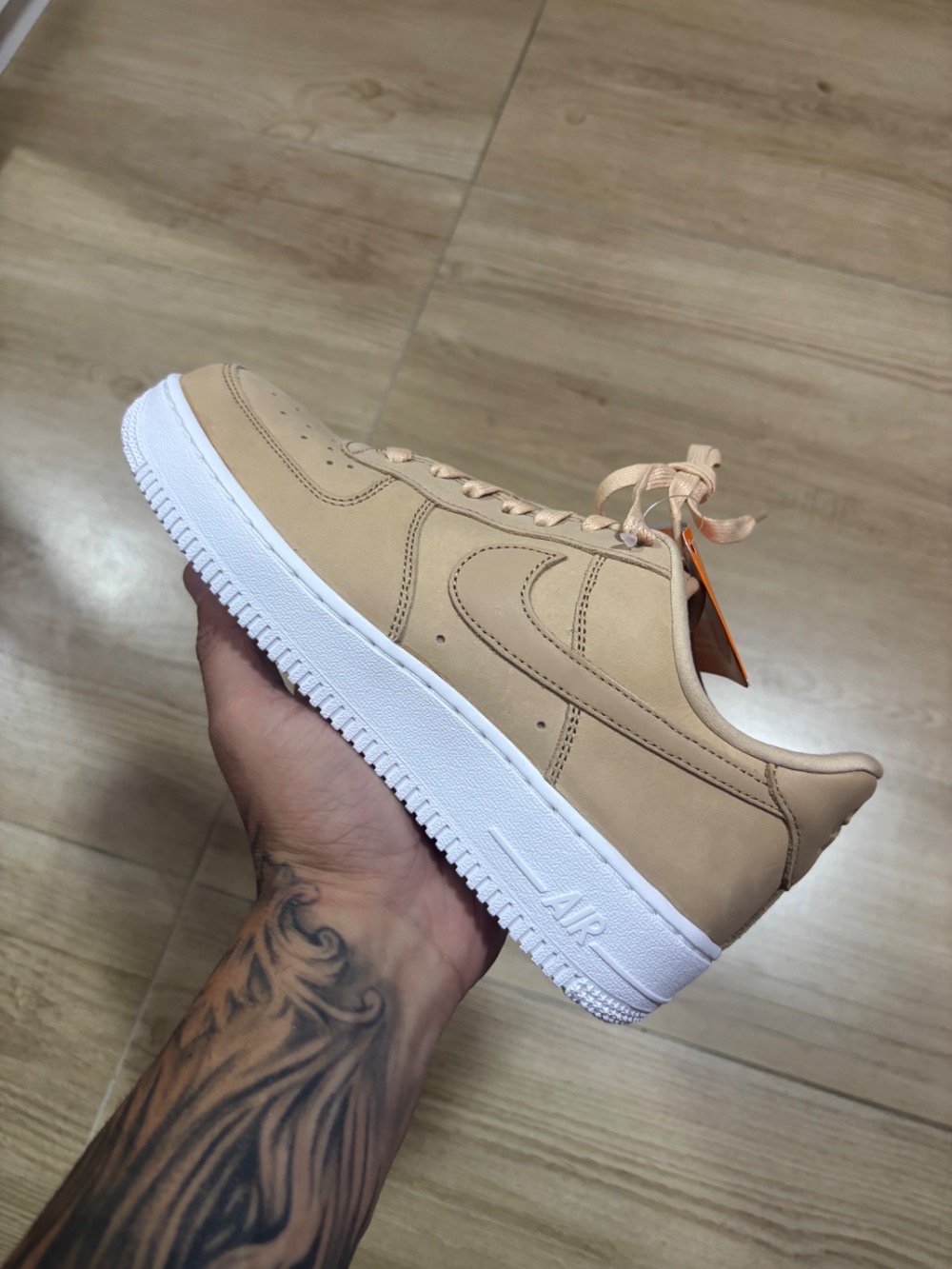 Nike Air Force 1 Low Vachetta Tan — 38, Novo