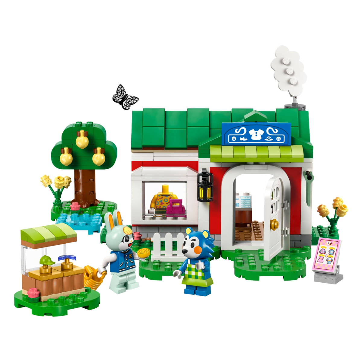LEGO® Animal Crossing™ - Butique das irmãs Able