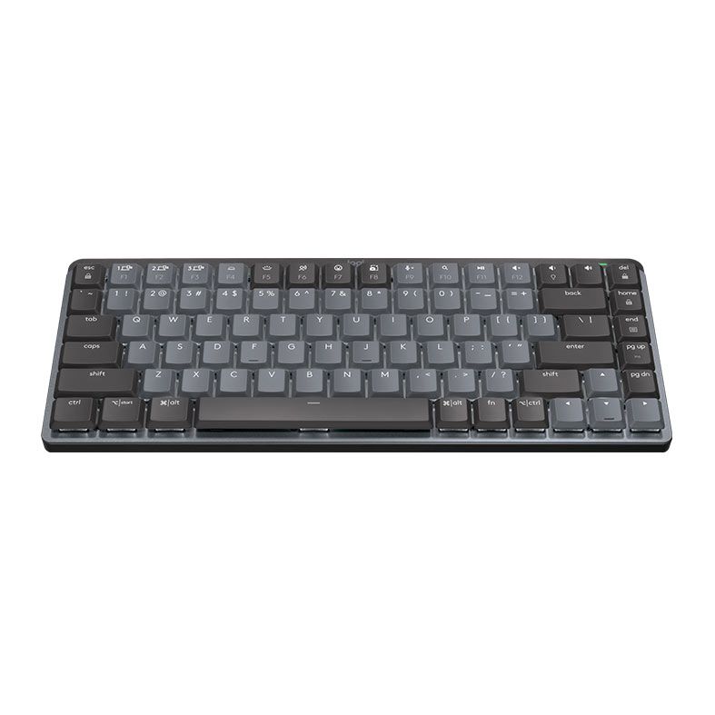 Foto 3 de Teclado Logitech MX Mechanical Mini, Bluetooth, Cinza, 920-010783