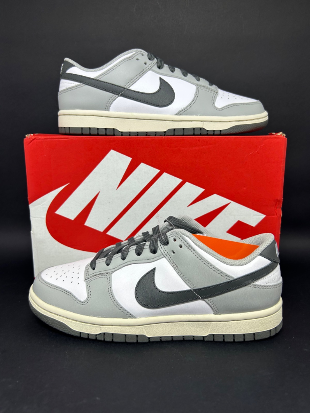 Nike Dunk Low Light Smoke Grey — 36 / 37, Novo